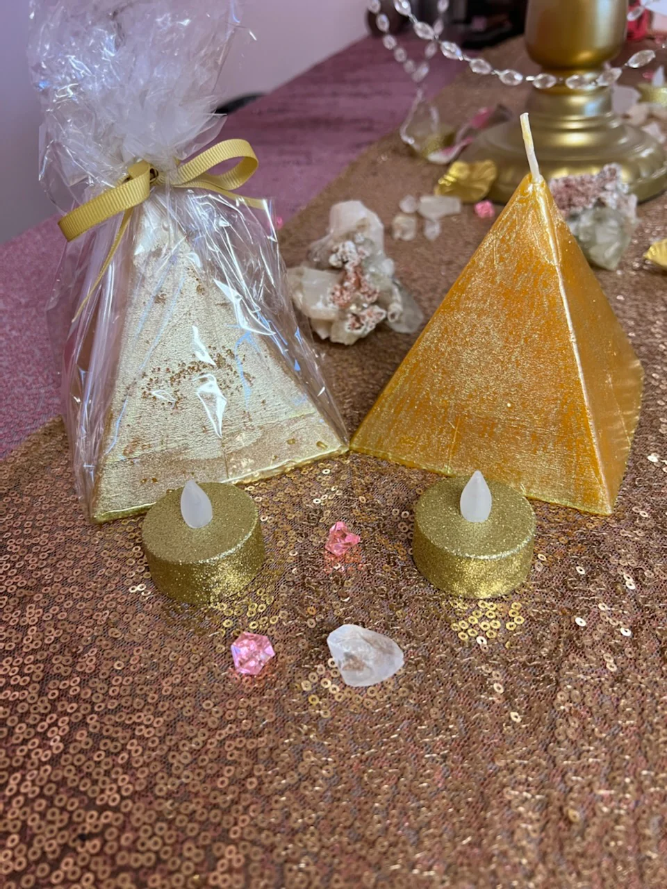 Golden Money Pyramid